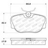 Picture of Street Performance Front Brake Pads