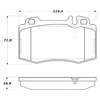 Picture of Street Performance Front Brake Pads