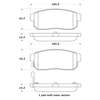 Picture of Street Performance Rear Brake Pads