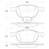 Picture of Street Performance Front Brake Pads