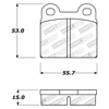 Picture of Street Performance Rear Brake Pads