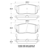 Picture of Street Performance Rear Brake Pads