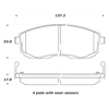 Picture of Street Performance Front Brake Pads