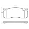 Picture of Street Performance Front Brake Pads