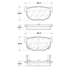 Picture of Street Performance Rear Brake Pads