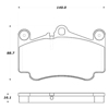 Picture of Street Performance Front Brake Pads