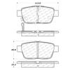 Picture of Street Performance Rear Brake Pads