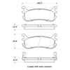 Picture of Street Performance Rear Brake Pads