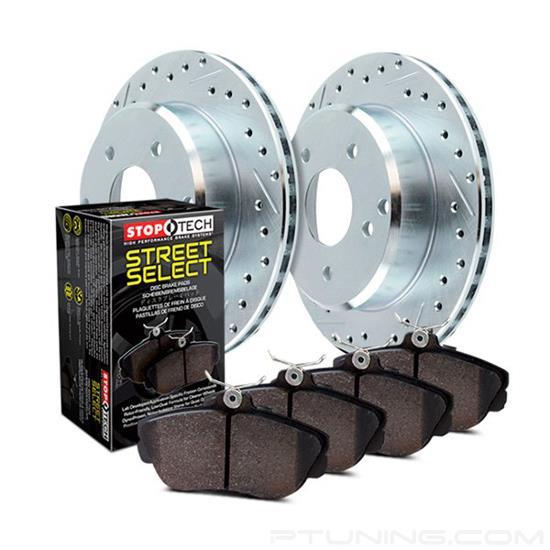 Picture of Select Sport Drilled and Slotted Front Brake Kit