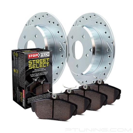 Picture of Select Sport Drilled and Slotted Rear Brake Kit