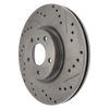 Picture of Select Sport Drilled and Slotted 1-Piece Front Driver Side Brake Rotor