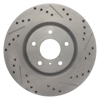 Picture of Select Sport Drilled and Slotted 1-Piece Front Driver Side Brake Rotor