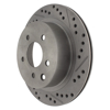 Picture of Select Sport Drilled and Slotted 1-Piece Rear Driver Side Brake Rotor