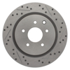Picture of Select Sport Drilled and Slotted 1-Piece Rear Driver Side Brake Rotor