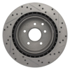 Picture of Select Sport Drilled and Slotted 1-Piece Rear Passenger Side Brake Rotor