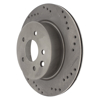 Picture of Select Sport Drilled and Slotted 1-Piece Rear Driver Side Brake Rotor
