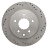 Picture of Select Sport Drilled and Slotted 1-Piece Rear Driver Side Brake Rotor