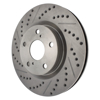 Picture of Select Sport Drilled and Slotted 1-Piece Front Passenger Side Brake Rotor