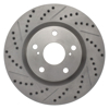 Picture of Select Sport Drilled and Slotted 1-Piece Front Passenger Side Brake Rotor