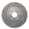 Picture of Select Sport Drilled and Slotted 1-Piece Front Passenger Side Brake Rotor