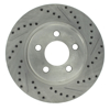 Picture of Select Sport Drilled and Slotted 1-Piece Front Driver Side Brake Rotor