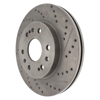 Picture of Select Sport Drilled and Slotted 1-Piece Front Driver Side Brake Rotor