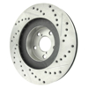 Picture of Select Sport Drilled and Slotted 1-Piece Front Driver Side Brake Rotor