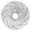 Picture of Select Sport Drilled and Slotted 1-Piece Front Driver Side Brake Rotor