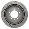 Picture of Select Sport Drilled and Slotted 1-Piece Rear Passenger Side Brake Rotor