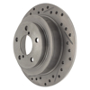 Picture of Select Sport Drilled and Slotted 1-Piece Rear Passenger Side Brake Rotor