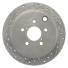 Picture of Select Sport Drilled and Slotted 1-Piece Rear Passenger Side Brake Rotor