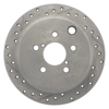 Picture of Select Sport Drilled and Slotted 1-Piece Rear Passenger Side Brake Rotor