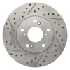 Picture of Select Sport Drilled and Slotted 1-Piece Front Passenger Side Brake Rotor