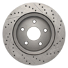 Picture of Select Sport Drilled and Slotted 1-Piece Front Passenger Side Brake Rotor