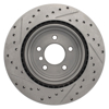 Picture of Select Sport Drilled and Slotted 1-Piece Rear Driver Side Brake Rotor