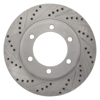 Picture of Select Sport Drilled and Slotted 1-Piece Front Passenger Side Brake Rotor