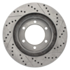 Picture of Select Sport Drilled and Slotted 1-Piece Front Passenger Side Brake Rotor