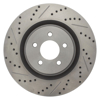 Picture of Select Sport Drilled and Slotted 1-Piece Front Passenger Side Brake Rotor