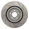 Picture of Select Sport Drilled and Slotted 1-Piece Front Passenger Side Brake Rotor