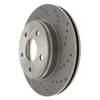 Picture of Select Sport Drilled and Slotted 1-Piece Front Driver Side Brake Rotor