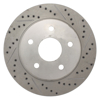 Picture of Select Sport Drilled and Slotted 1-Piece Front Driver Side Brake Rotor