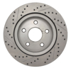 Picture of Select Sport Drilled and Slotted 1-Piece Front Driver Side Brake Rotor