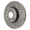 Picture of Select Sport Drilled and Slotted 1-Piece Front Driver Side Brake Rotor