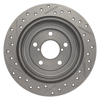 Picture of Select Sport Drilled and Slotted 1-Piece Rear Driver Side Brake Rotor