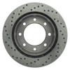 Picture of Select Sport Drilled and Slotted 1-Piece Rear Driver Side Brake Rotor