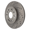 Picture of Select Sport Drilled and Slotted 1-Piece Front Passenger Side Brake Rotor