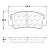 Picture of Street Performance Front Brake Pads