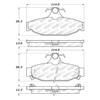 Picture of Street Performance Rear Brake Pads