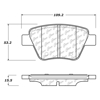 Picture of Street Performance Rear Brake Pads