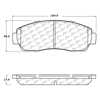 Picture of Street Performance Front Brake Pads